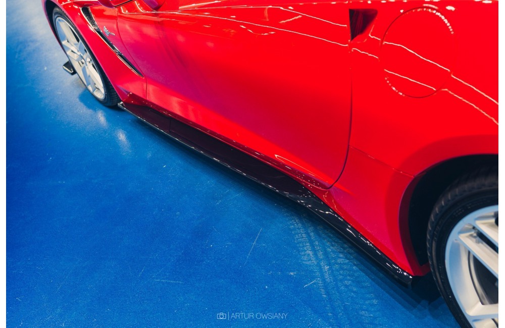 Side Skirts Diffusers V.1 Chevrolet Corvette Stingray C7 Side Skirts Diffusers V.1 Chevrolet Corvette Stingray C7