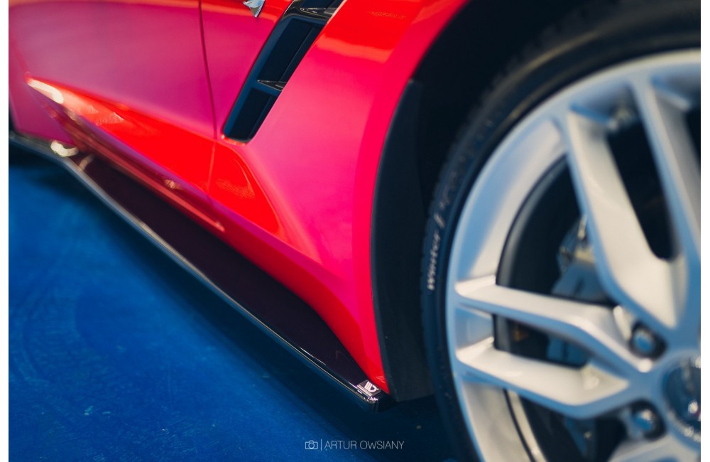 Side Skirts Diffusers V.1 Chevrolet Corvette Stingray C7 Side Skirts Diffusers V.1 Chevrolet Corvette Stingray C7