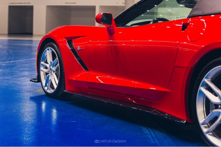 Side Skirts Diffusers V.1 Chevrolet Corvette Stingray C7