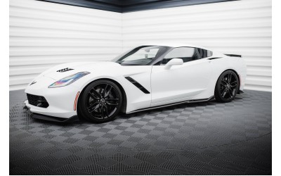 Side Skirts Diffusers V.2 Chevrolet Corvette Stingray C7