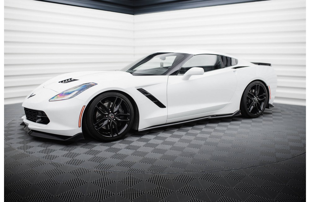 Set of Splitters Chevrolet Corvette Stingray C7