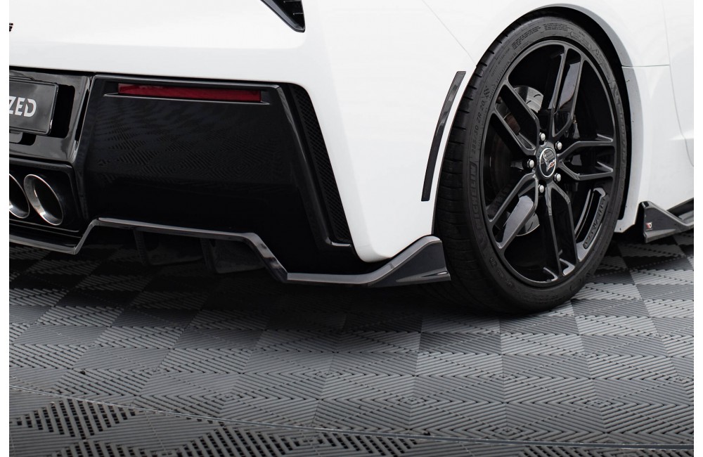 Set of Splitters Chevrolet Corvette Stingray C7