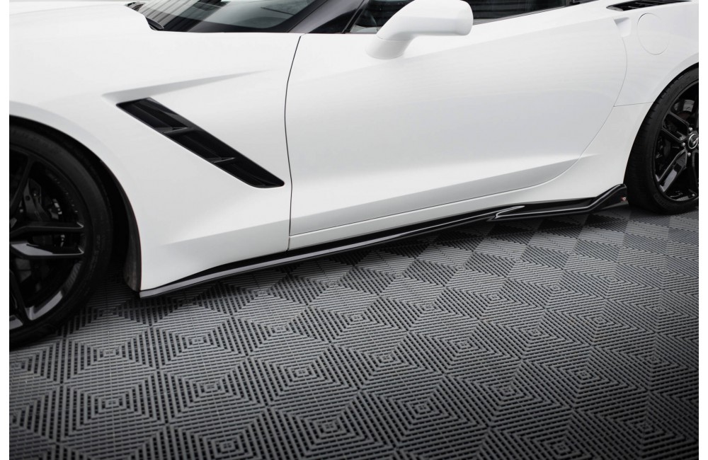 Set of Splitters Chevrolet Corvette Stingray C7