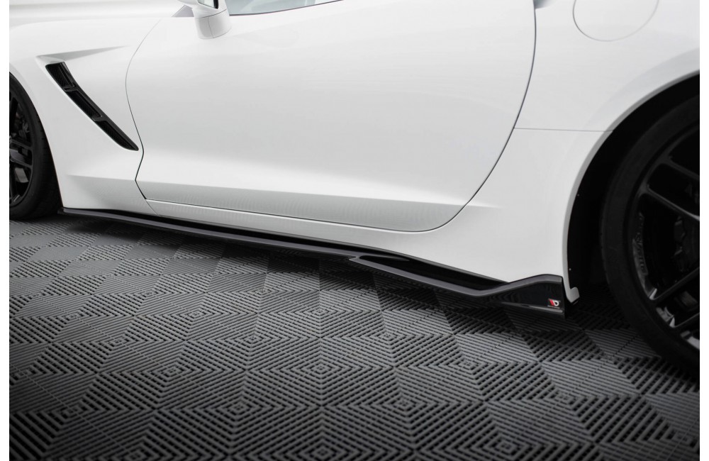 Set of Splitters Chevrolet Corvette Stingray C7