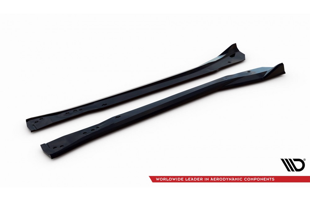 Side Skirts Diffusers Chevrolet Corvette Z06 C7
