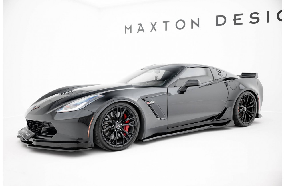 Set of Splitters Chevrolet Corvette Z06 C7