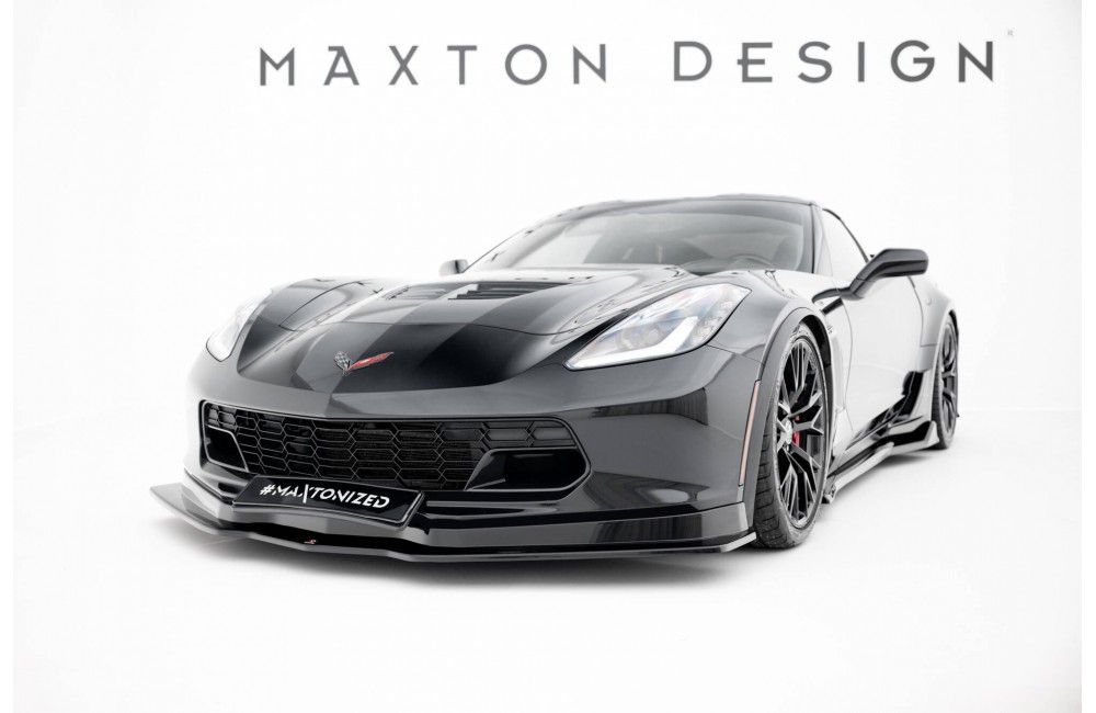 Set of Splitters Chevrolet Corvette Z06 C7