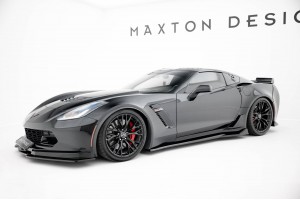 Set of Splitters Chevrolet Corvette Z06 C7