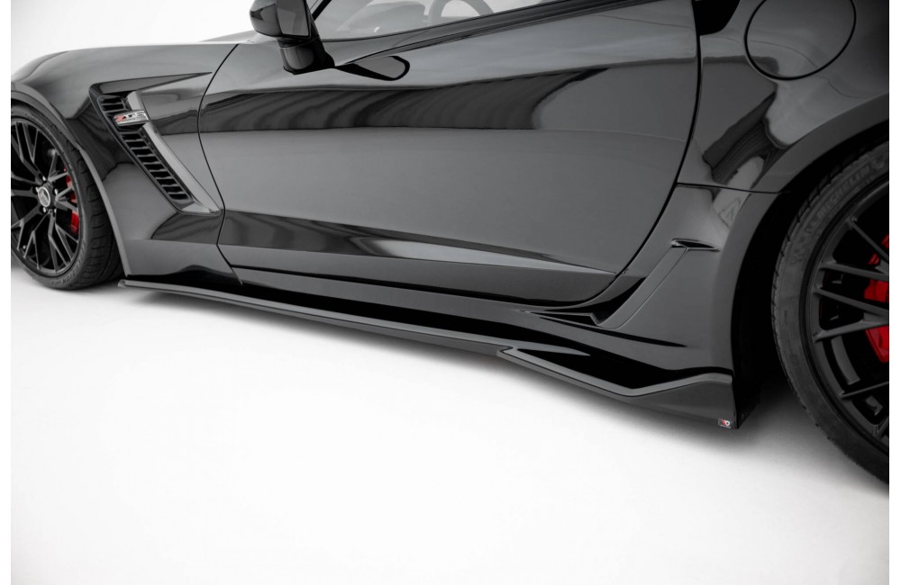 Set of Splitters Chevrolet Corvette Z06 C7