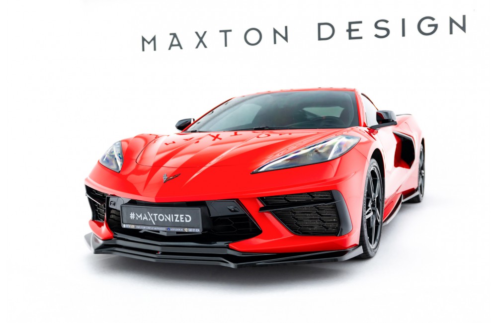 Set of Splitters Chevrolet Corvette C8