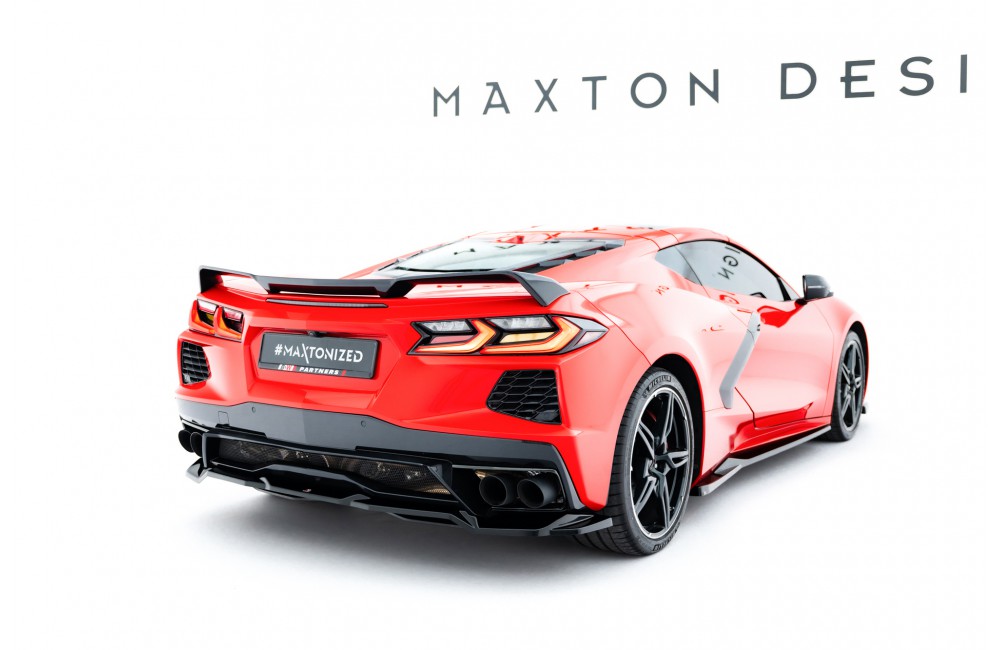 Set of Splitters Chevrolet Corvette C8