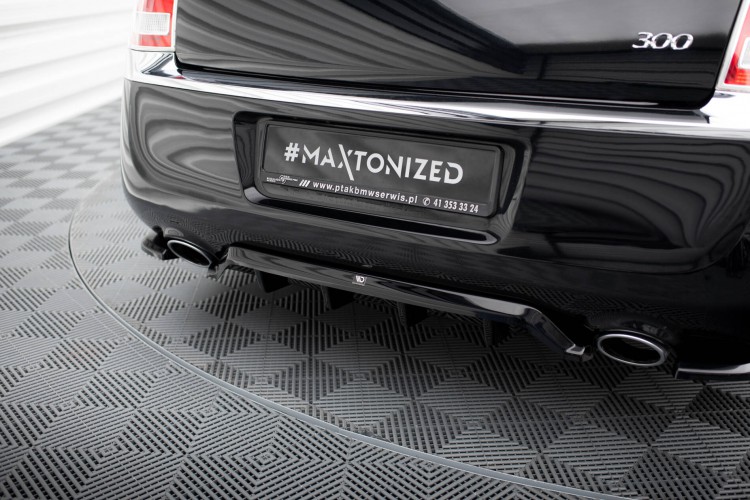 Πίσω Splitter (με κατακόρυφες ράβδους) Chrysler 300 Mk2