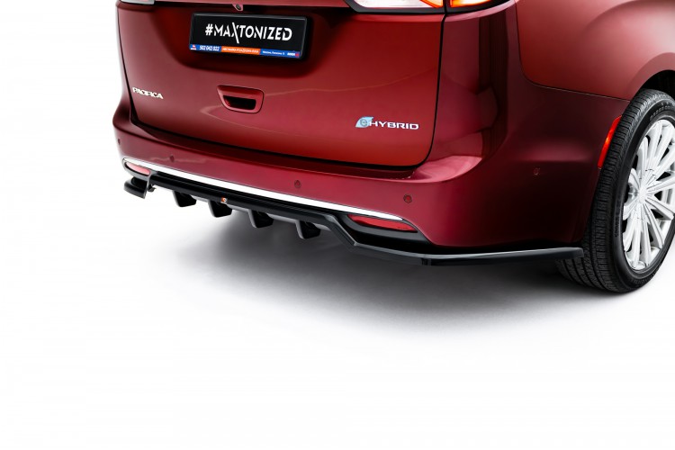 Πίσω Splitter (με κάθετες ράβδους) Chrysler Pacifica Mk2