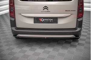 Rear Splitter Citroen Berlingo Mk3 - Gloss Black