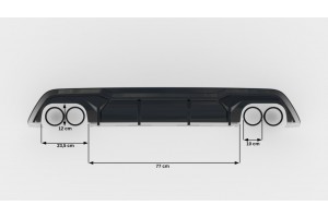 Rear Valance V.3 Cupra Formentor VZ  Mk1 / Mk1 Facelift