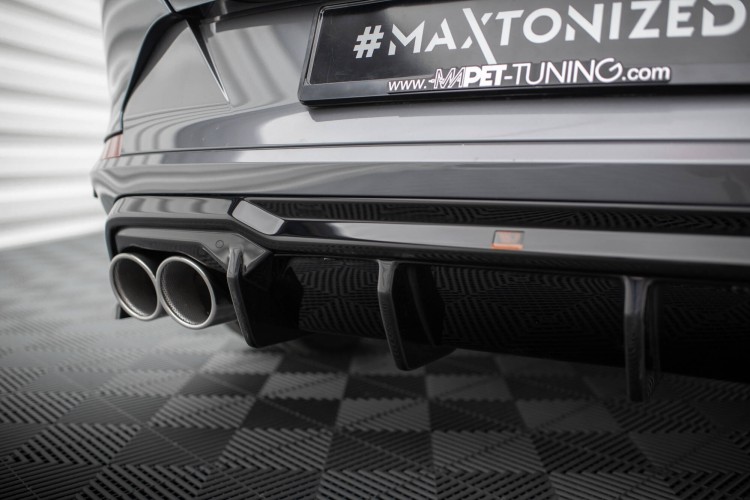 Κάτω τμήμα πίσω προφυλακτήρα V.3 + Exhaust Ends Imitation Cupra Formentor Mk1 Facelift - 