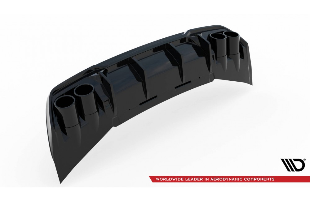 Rear Valance V.3 + Exhaust Ends Imitation Cupra Formentor Mk1 Facelift -