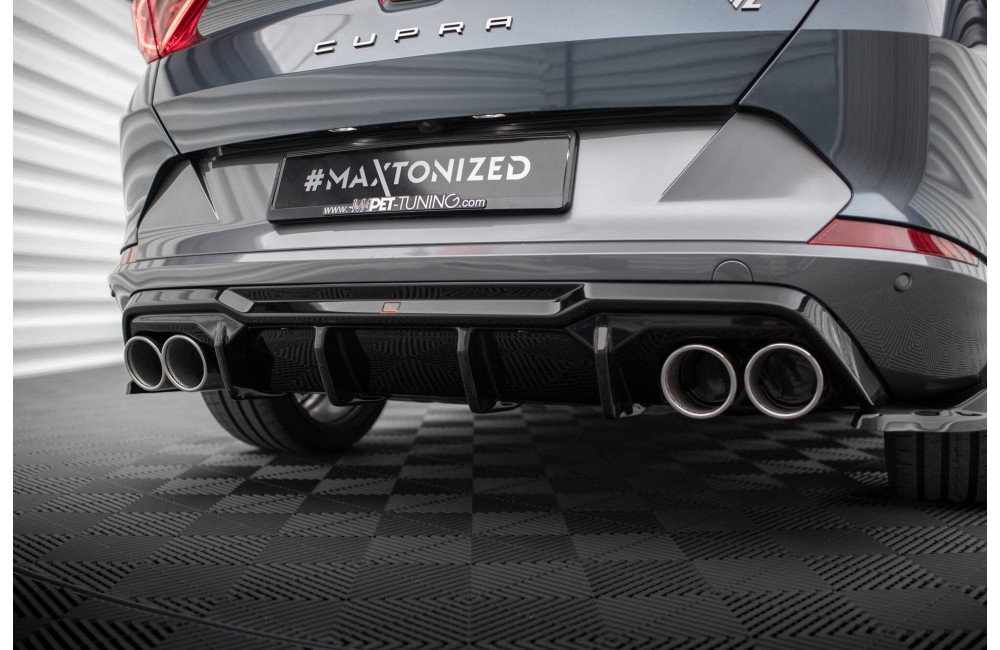 Rear Valance V.3 + Exhaust Ends Imitation Cupra Formentor Mk1