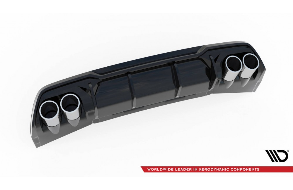 Rear Valance V.3 + Exhaust Ends Imitation Cupra Formentor Mk1
