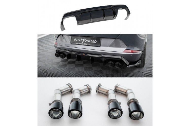 Πίσω Valance V.3 + Εξάτμιση Cupra Formentor VZ Mk1 / Mk1 Facelift