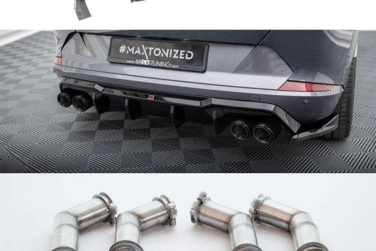 Πίσω Valance V.3 + Εξάτμιση Cupra Formentor VZ Mk1 / Mk1 Facelift