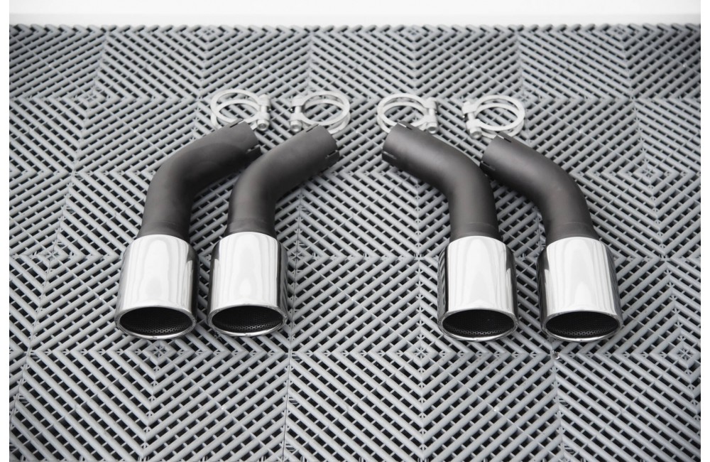 Exhaust Tips Chrome Cupra Formentor Mk1 - Chrome Exhaust Tips Chrome Cupra Formentor Mk1 - Chrome