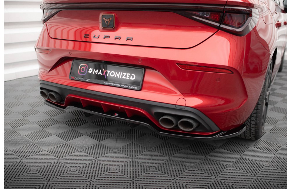 Rear Splitter (with vertical bars) Cupra Leon Hatchback Mk1