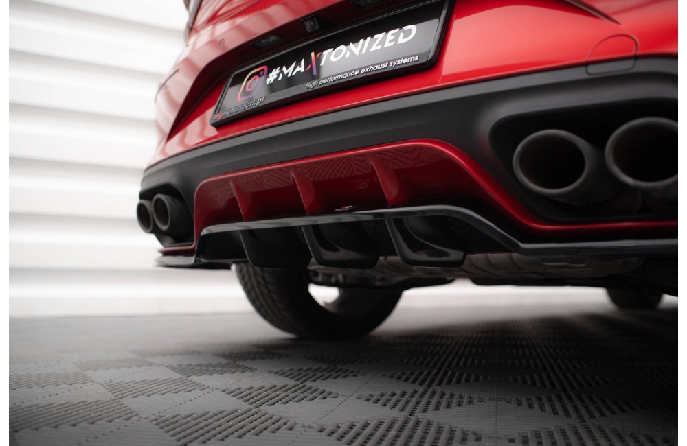 Rear Splitter (with vertical bars) Cupra Leon Hatchback Mk1