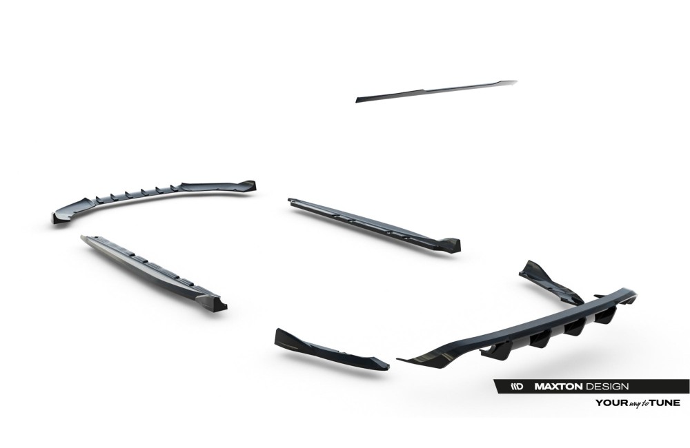 Set of Splitters V.1 Cupra Leon ST Mk1 Facelift
