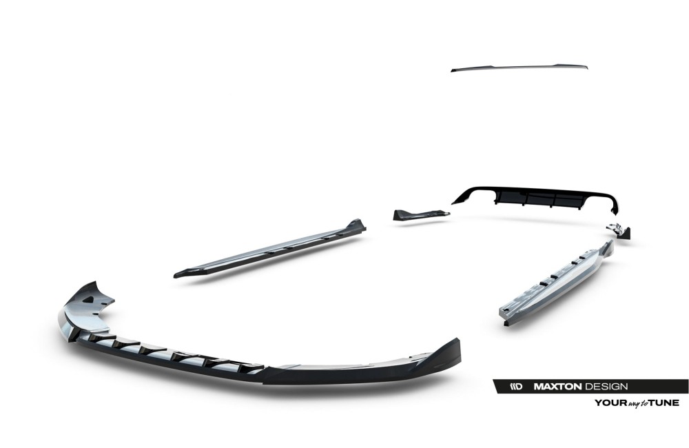 Set of Splitters V.1 Cupra Leon ST Mk1 Facelift