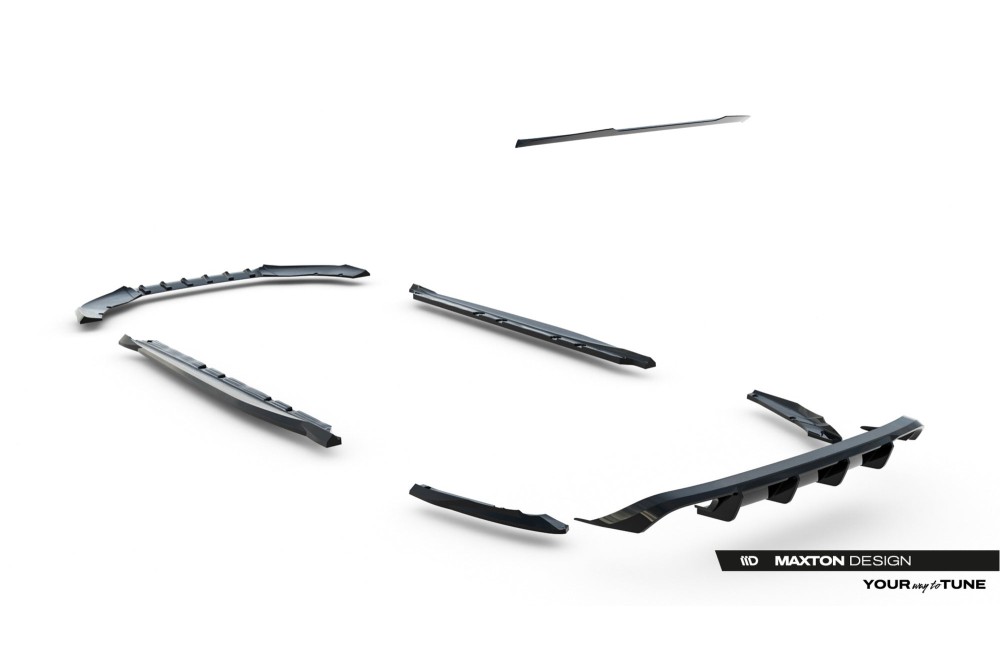 Set of Splitters V.2 Cupra Leon ST Mk1 Facelift