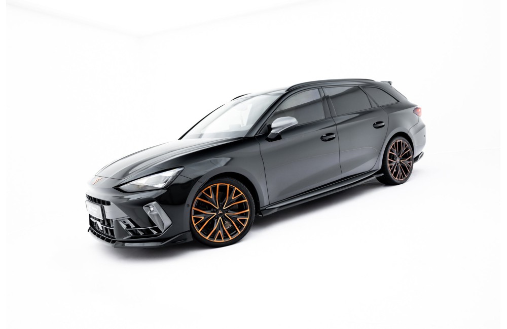 Side Skirts Diffusers V.2 Cupra Leon ST / Hatchback  Aero Mk1 / Mk1 Facelift