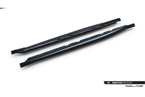 Side Skirts Diffusers V.2 Cupra Leon ST / Hatchback  Aero Mk1 / Mk1 Facelift