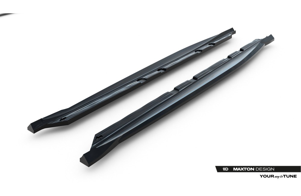 Side Skirts Diffusers V.2 Cupra Leon ST / Hatchback  Aero Mk1 / Mk1 Facelift