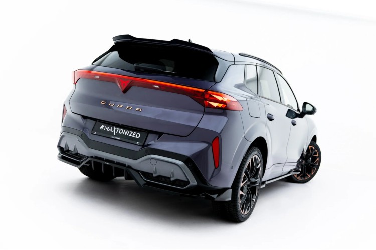 Πίσω Splitter (με κατακόρυφες ράβδους) V.3 Cupra Terramar Mk1 (Έκδοση με ρυμουλκούμενο)
