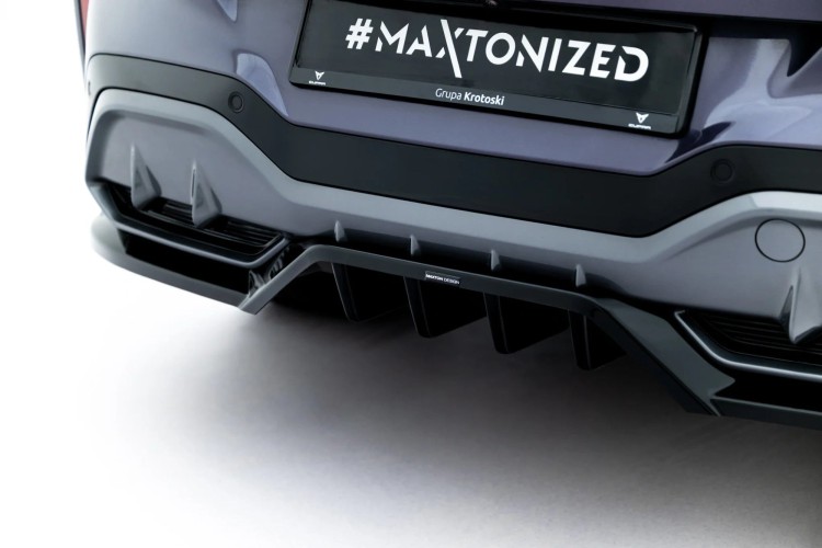 Πίσω Splitter (με κάθετες ράβδους) V.4 Cupra Terramar Mk1 (Έκδοση με ρυμουλκό)