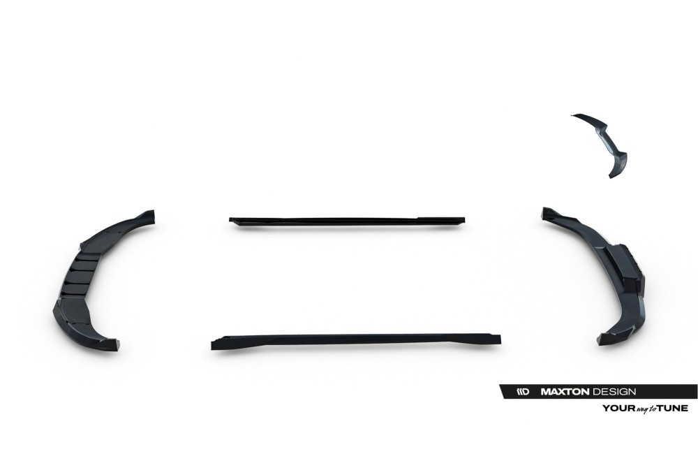 Set of Splitters V.3 Cupra Terramar Mk1 (Version with towbar)