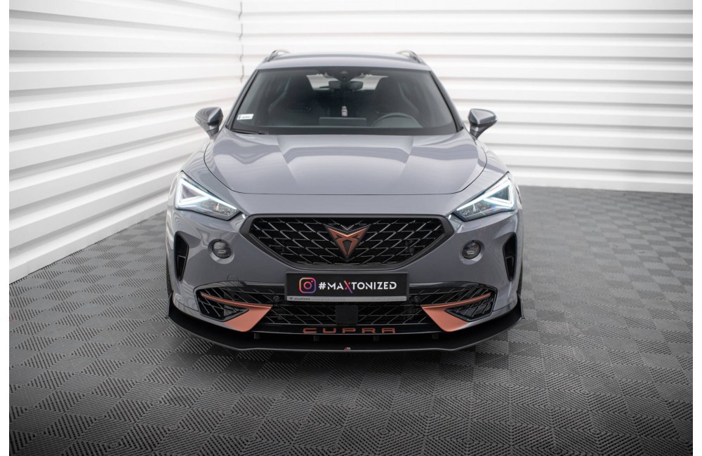 Street Pro Front Splitter Cupra Formentor Mk1 - Black