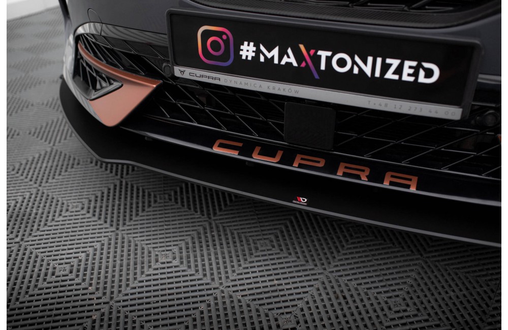 Street Pro Front Splitter Cupra Formentor Mk1 - Black