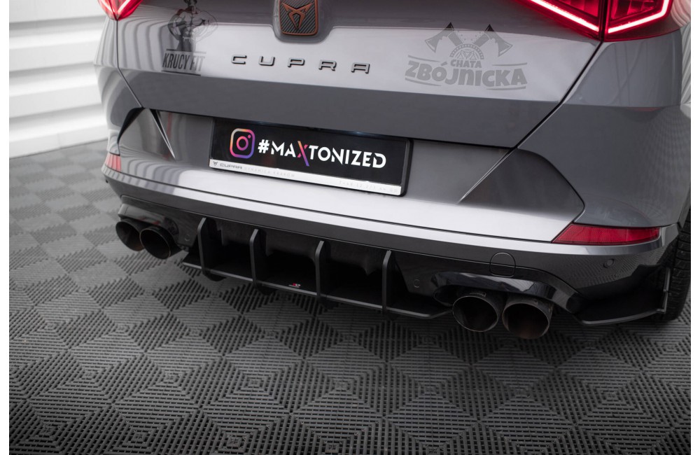 Street Pro Rear Diffuser Cupra Formentor Mk1 - Black