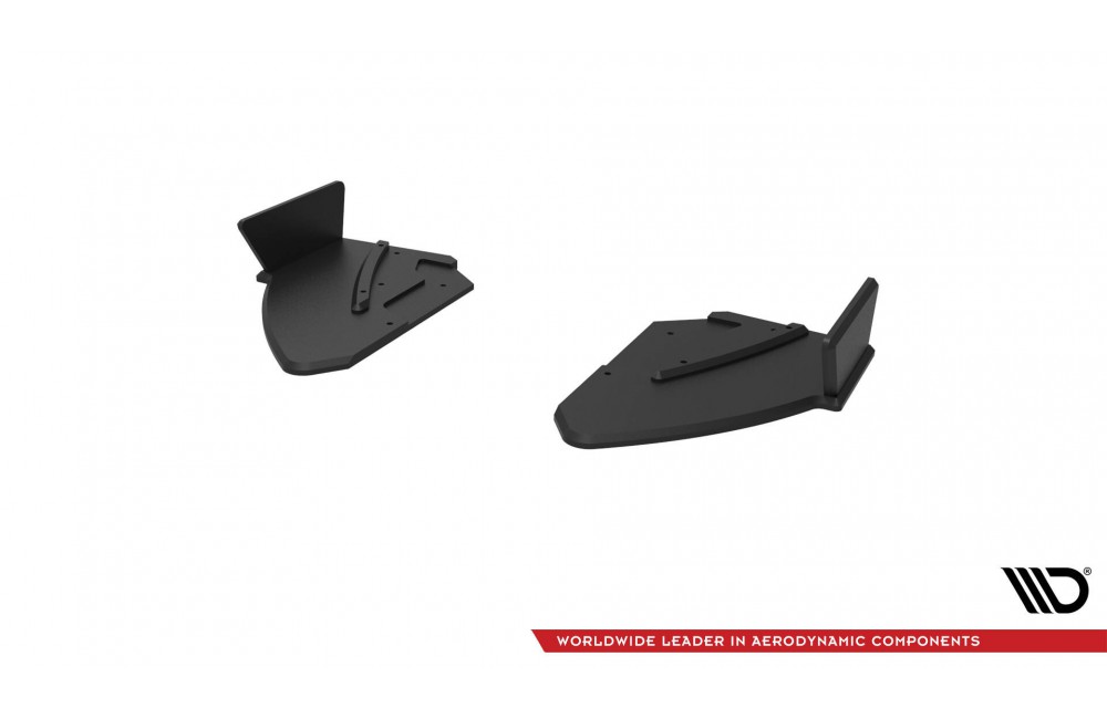 Street Pro Rear Side Splitters Cupra Formentor Mk1 - Black
