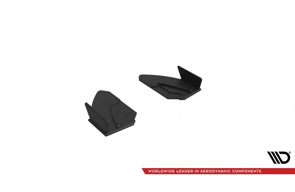 Street Pro Rear Side Splitters Cupra Formentor Mk1 - Black