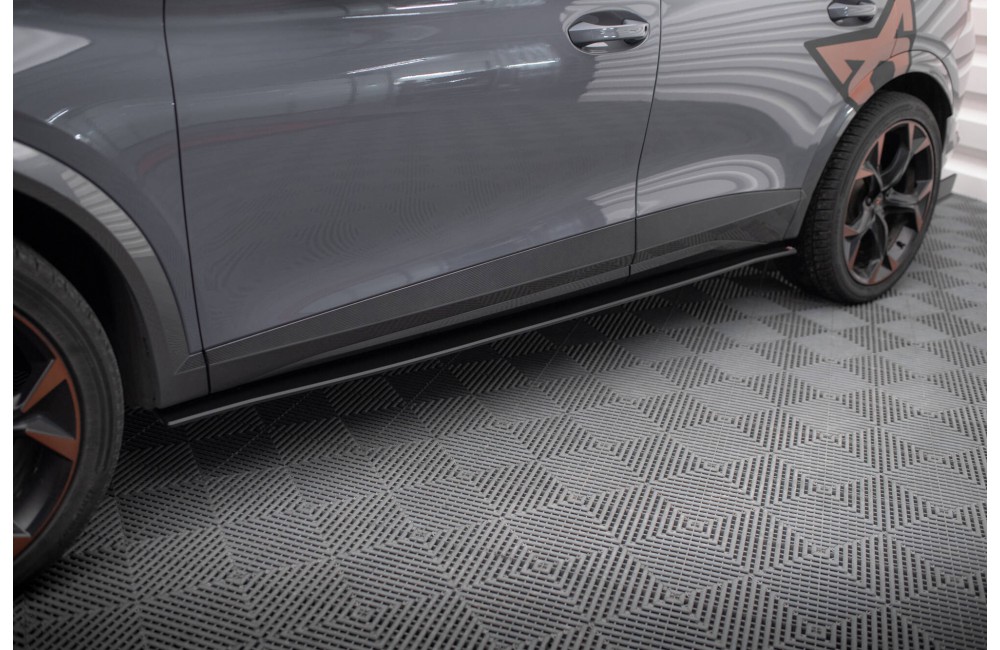 Street Pro Side Skirts Diffusers Cupra Formentor Mk1 Facelift - Black