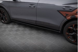 Street Pro Side Skirts Diffusers Cupra Formentor Mk1 Facelift - Black