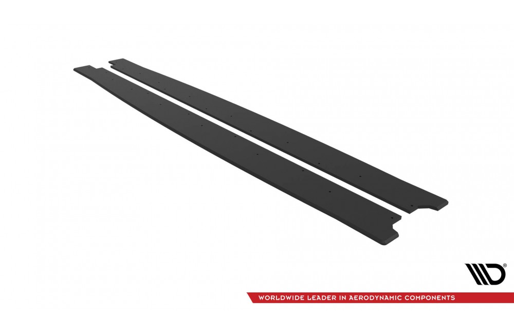 Street Pro Side Skirts Diffusers Cupra Formentor Mk1 Facelift - Black