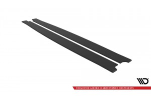 Street Pro Side Skirts Diffusers Cupra Formentor Mk1 Facelift - Black-Red