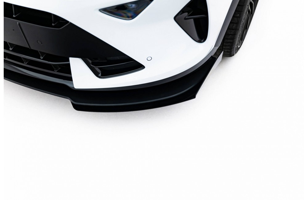 Street Pro Front Splitter + Flaps Cupra Formentor Mk1 Facelift - Black + Gloss Flaps