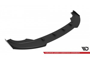 Street Pro Front Splitter + Flaps Cupra Formentor Mk1 Facelift - Black + Gloss Flaps