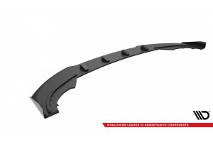 Street Pro Front Splitter + Flaps Cupra Formentor Mk1 Facelift - Black + Gloss Flaps