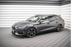 Street Pro Side Skirts Diffusers Cupra Leon Mk1 - Black Street Pro Side Skirts Diffusers Cupra Leon Mk1 - Black